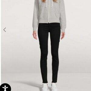 PAIGE Skyline Skinny Jeans - size 27, black